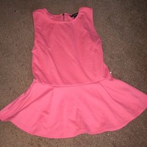 Pink shirt